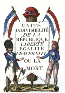 Lema de la Revolución de 1789